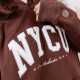 【2026新品上市】NYCU立體毛巾繡落肩帽T_可可棕